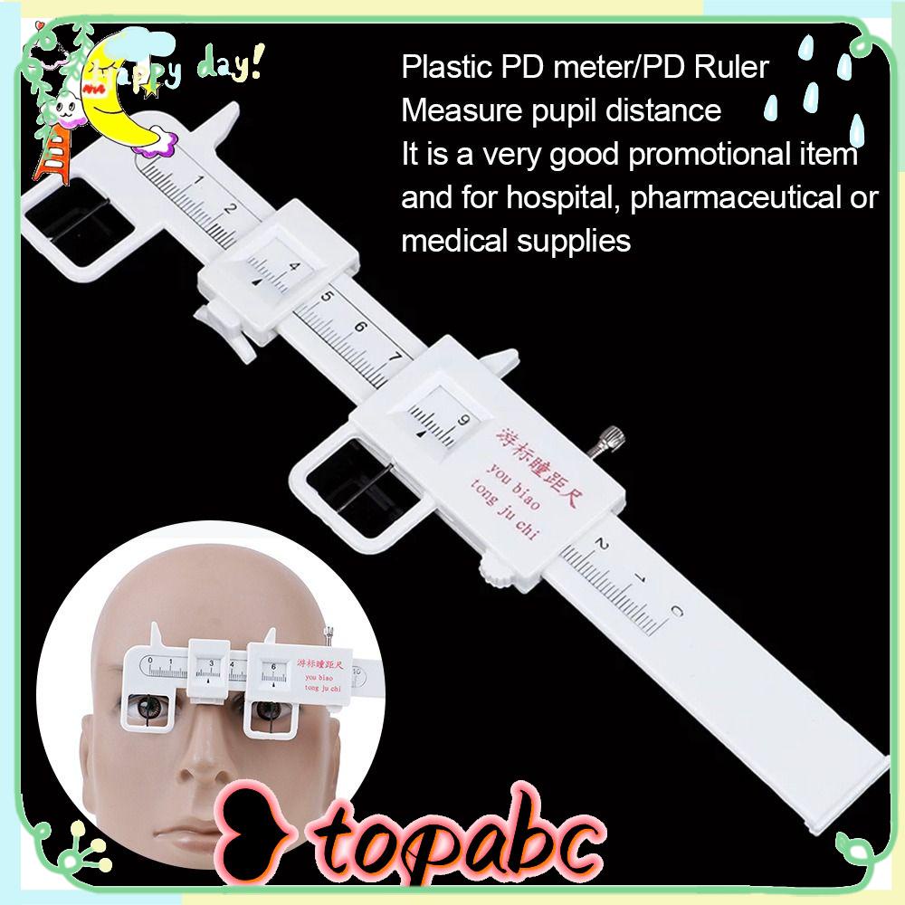 Top Pupil Distance Meter Aksesoris Aksesoris Optik Ruler Ofhthalmic Alat Vernier Interpupillary Distance Ruler