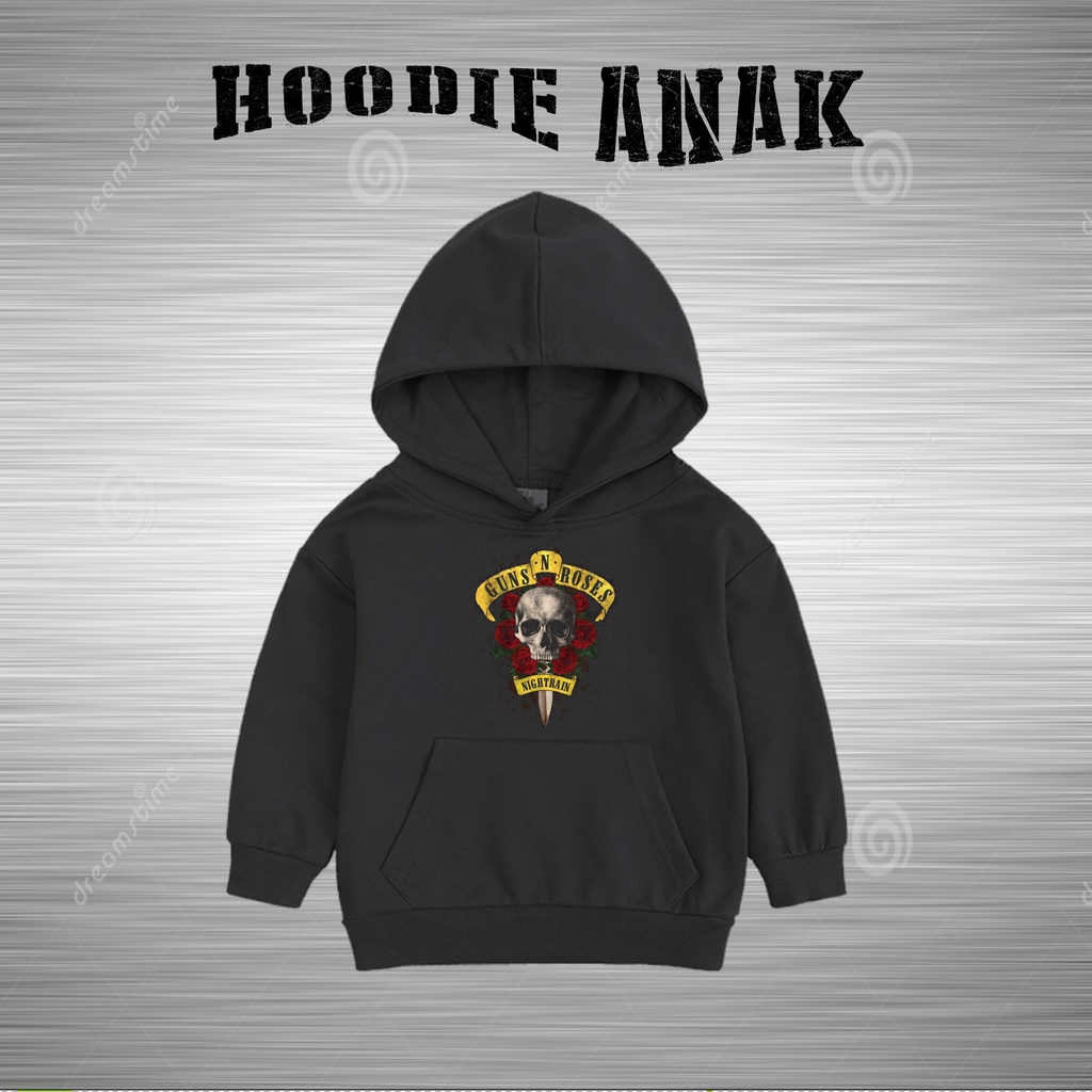 Rock Childern-Hoodie Sweater Anak Anak Band Gnr Nightren