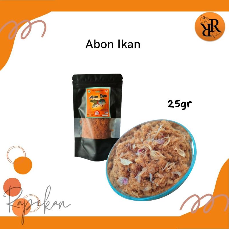 

ABON IKAN TAWAR|MAKANAN INSTANT|GURIH|MURAH|25GR