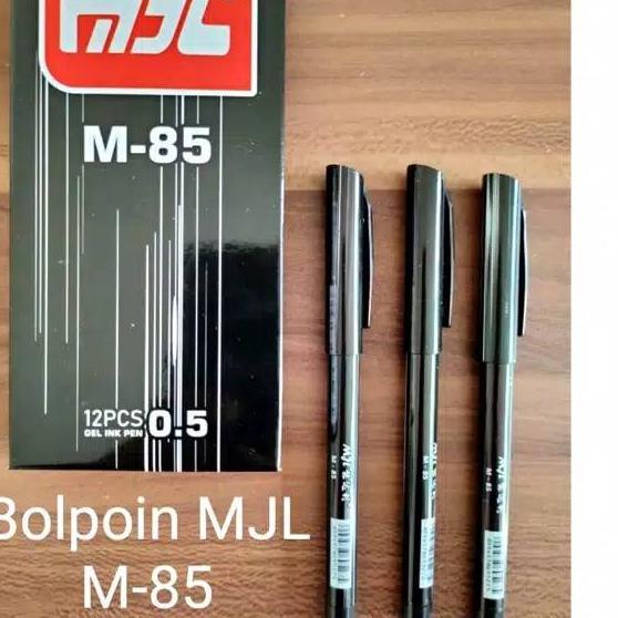 

㊨ ( Harga 1 lusin) Bolpoin MJL M-85; Bolpoin gel office,bolpoin tinta cair ㊏