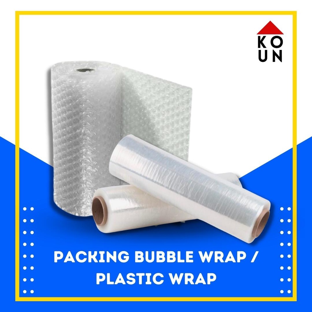 

(COD READY) Ekstra Plastic Wrap / Bubble Wrap untuk pengiriman