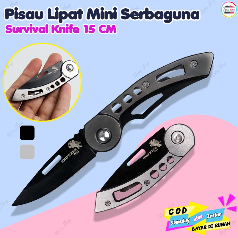 Pisau Lipat Saku Mini Serbaguna