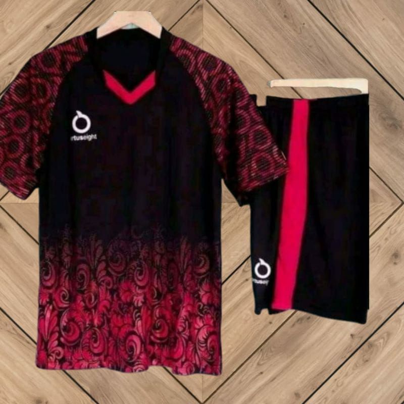 Setelan Baju Jersey Jersi Jarsey Jersy Kaos Olahraga Sepakbola Futsal Putsal Volly Voli Volley Badminton Bulutangkis Jogging Lari Dewasa Pria Wanita