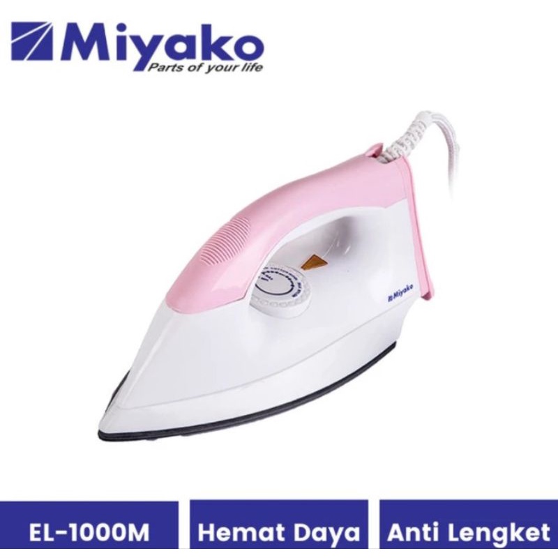 SETRIKA MIYAKO 1000M - MIYAKO SETRIKA ANTI LENGKET - GOSOKAN MIYAKO - SETERIKA MIYAKO - MIYAKO SETRI