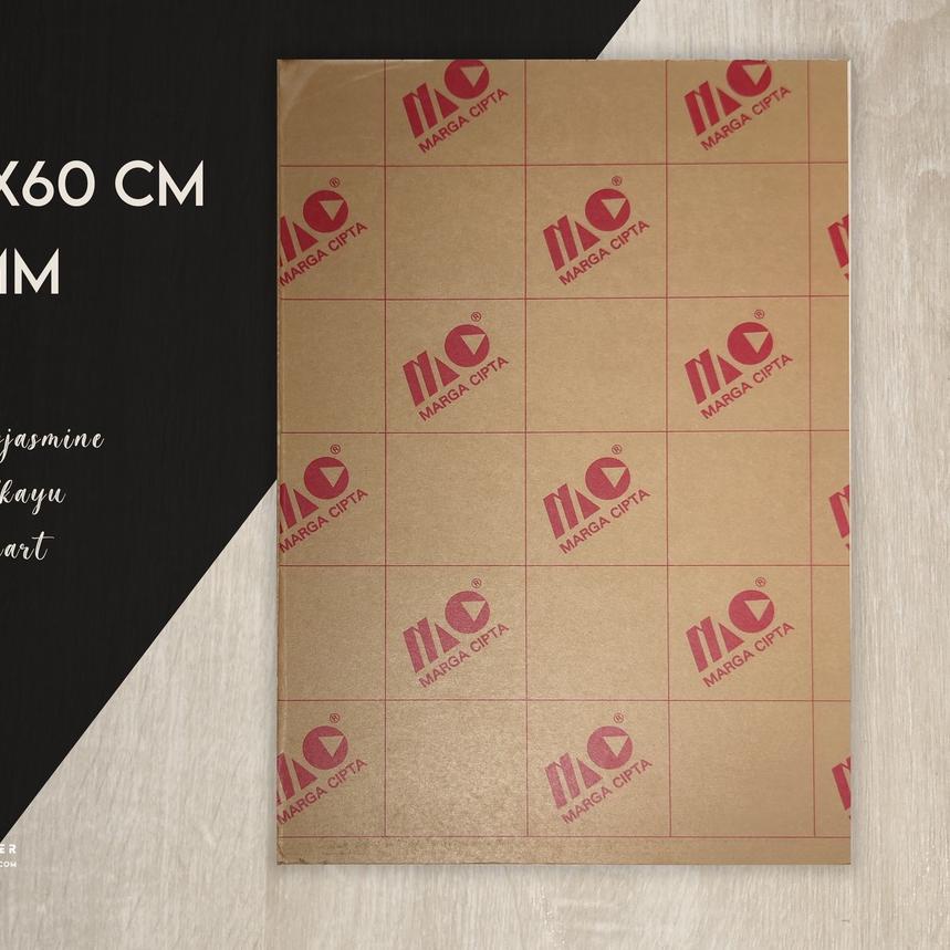 

POPULER Akrilik Bening 60x40 2mm/3mm Stand Kayu Ucapan SJ***
