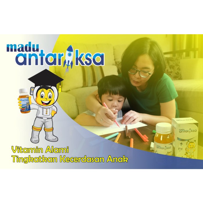 Vitamin otak dan kecerdasan anak Madu Antariksa