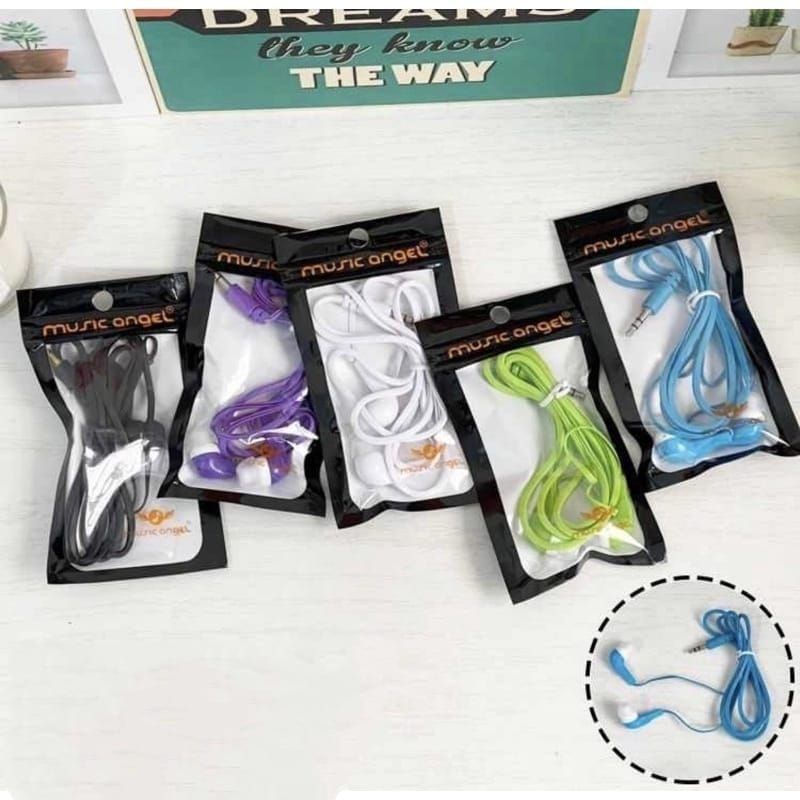 Handfree Headset Music Angel J Earphone Music Angel J