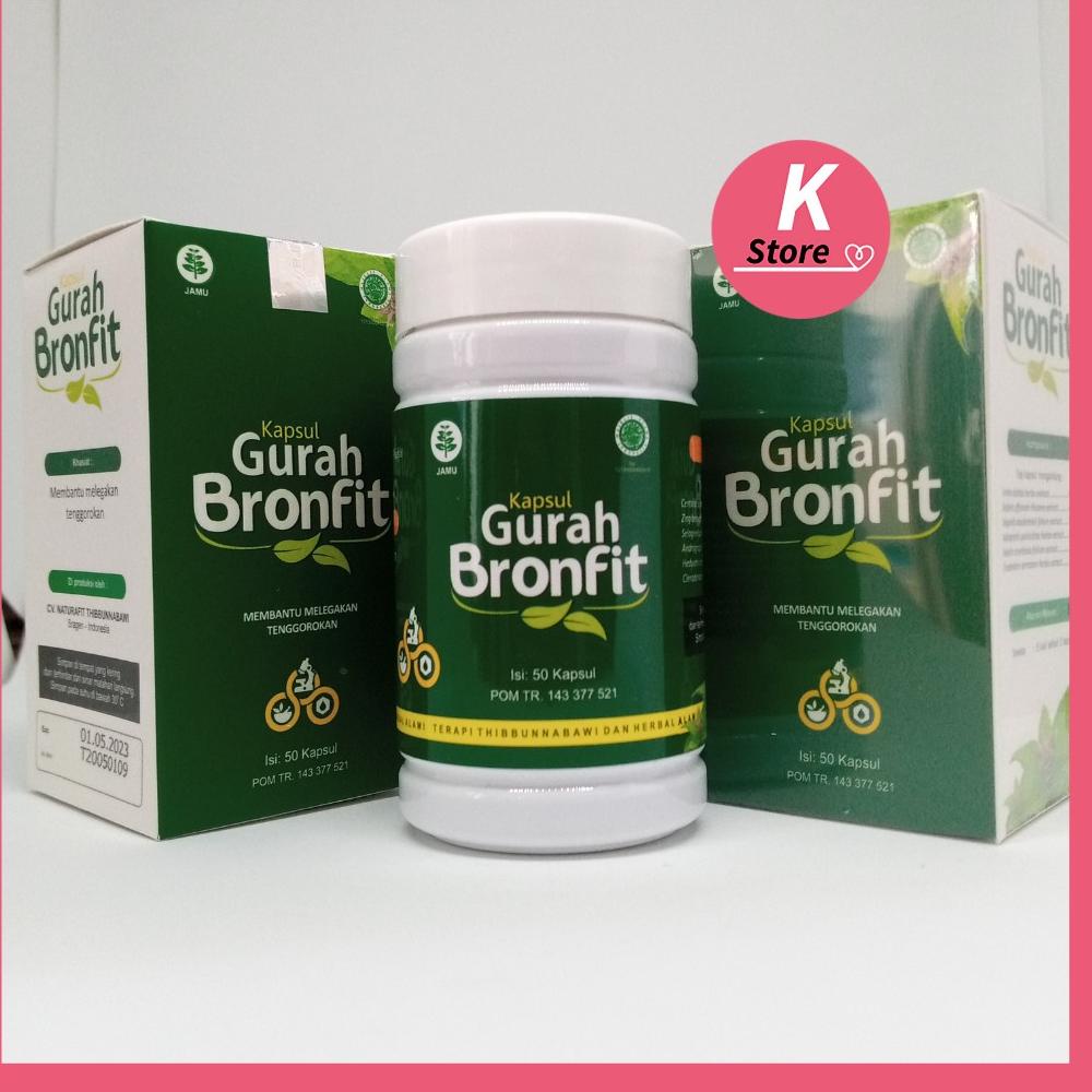 

↬ Gurah Bronfit Naturafit Original Kapsul Herbal Sesak Nafas Herbal Flu Batuk Bronkitis Asma HR009 れ