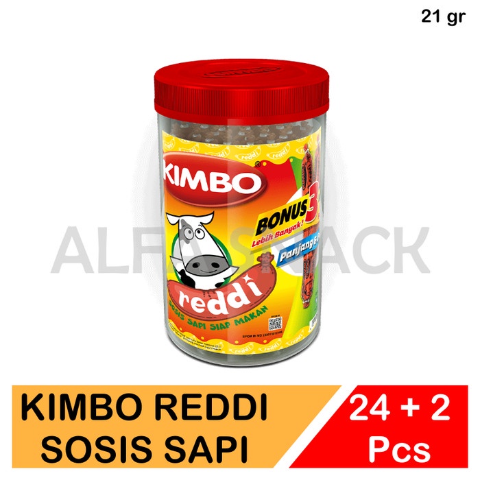 

Kimbo Reddi Sosis Sapi 1 Toples (21 gram)