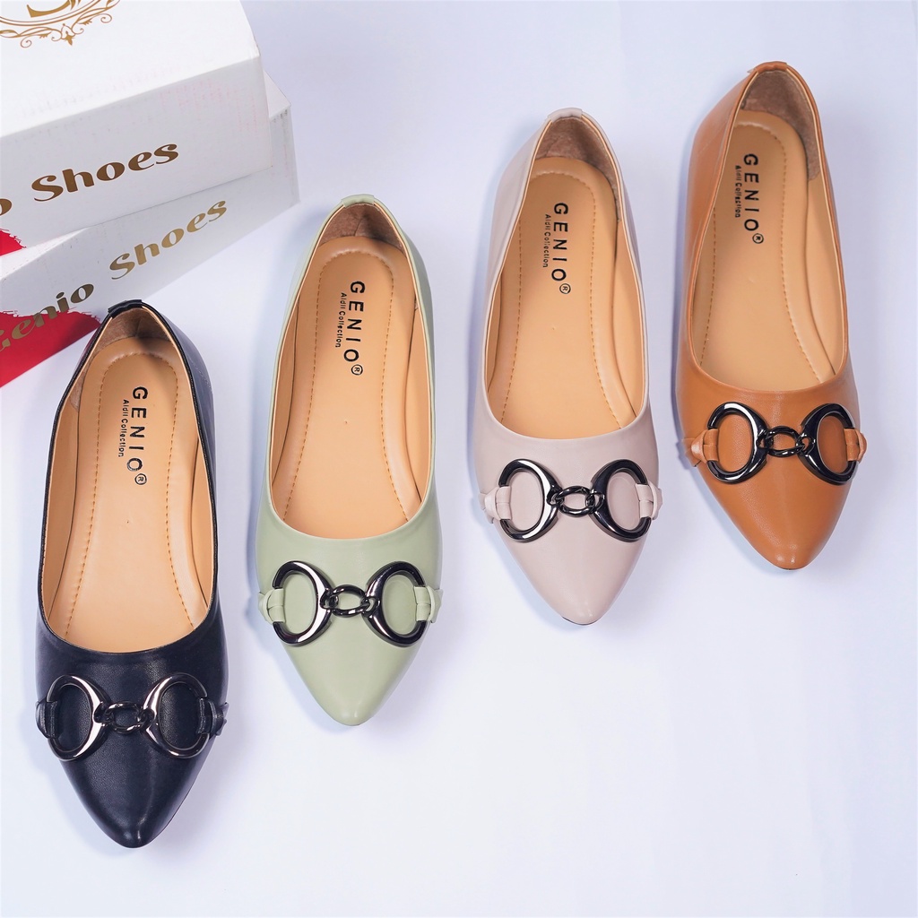 FLAT SHOES WANITA GENIO