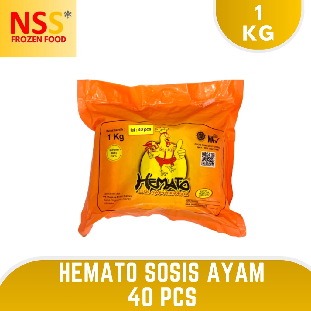 

HEMATO SOSIS AYAM 40 PCS 1 KG