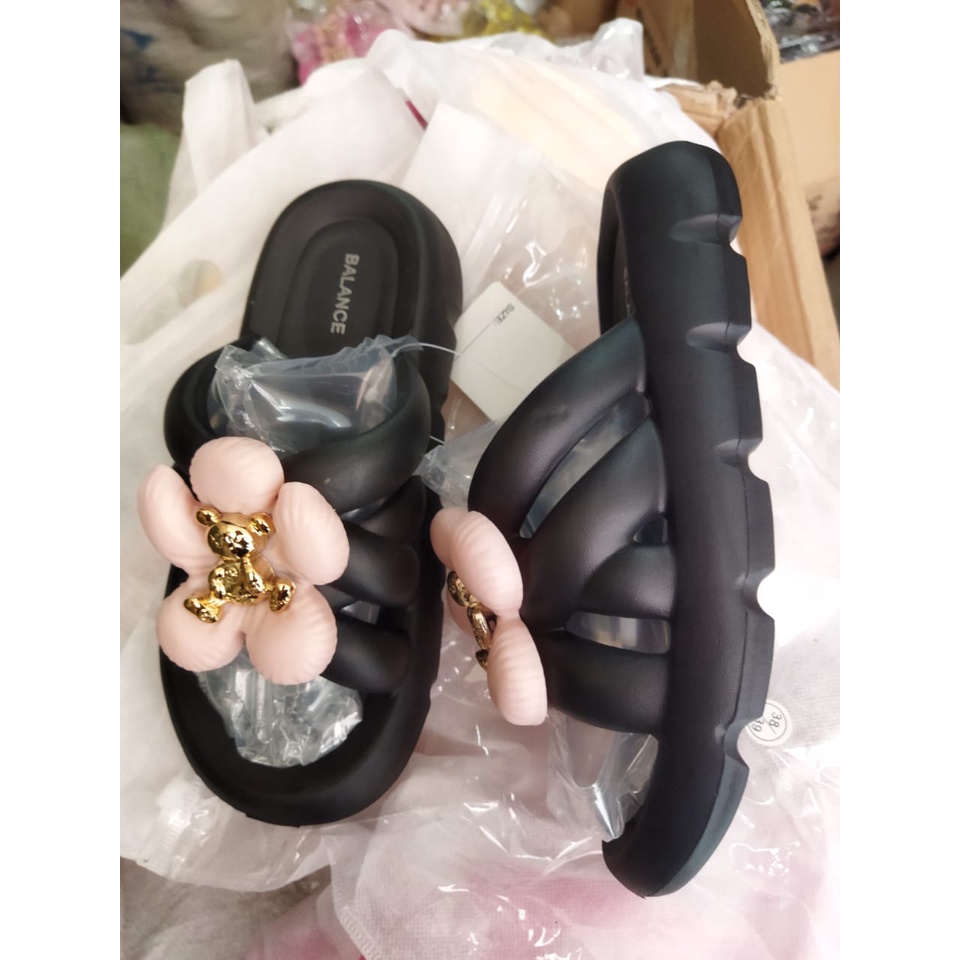 Sandal selop wanita eva rubber korean style Balance 268-F1 (36-41) Sandal wanita import termurah