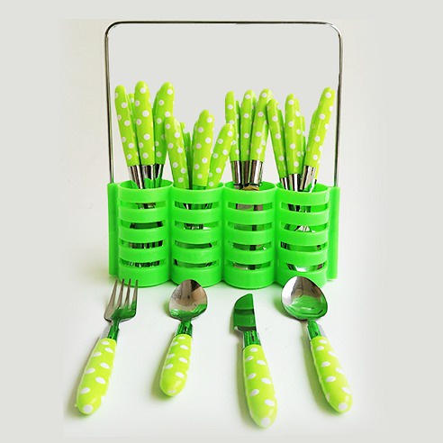 SENDOK POLKADOT SET SENDOK MAKAN SET SENDOK POLKADOT KECIL SENDOK 161