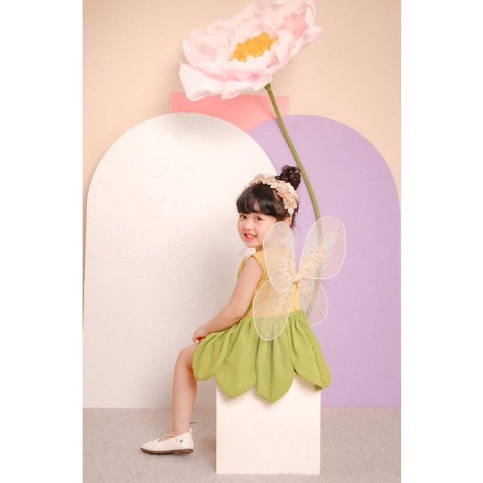 Tinkerbell Dress / Disney Princess Dress / Kostum Princess Anak