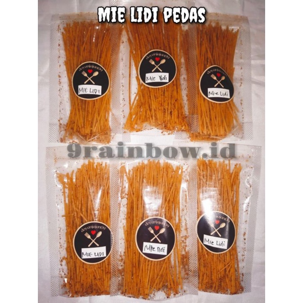 

Mie Lidi Pedas 2 Variasi 30gr | Jajanan Pedas