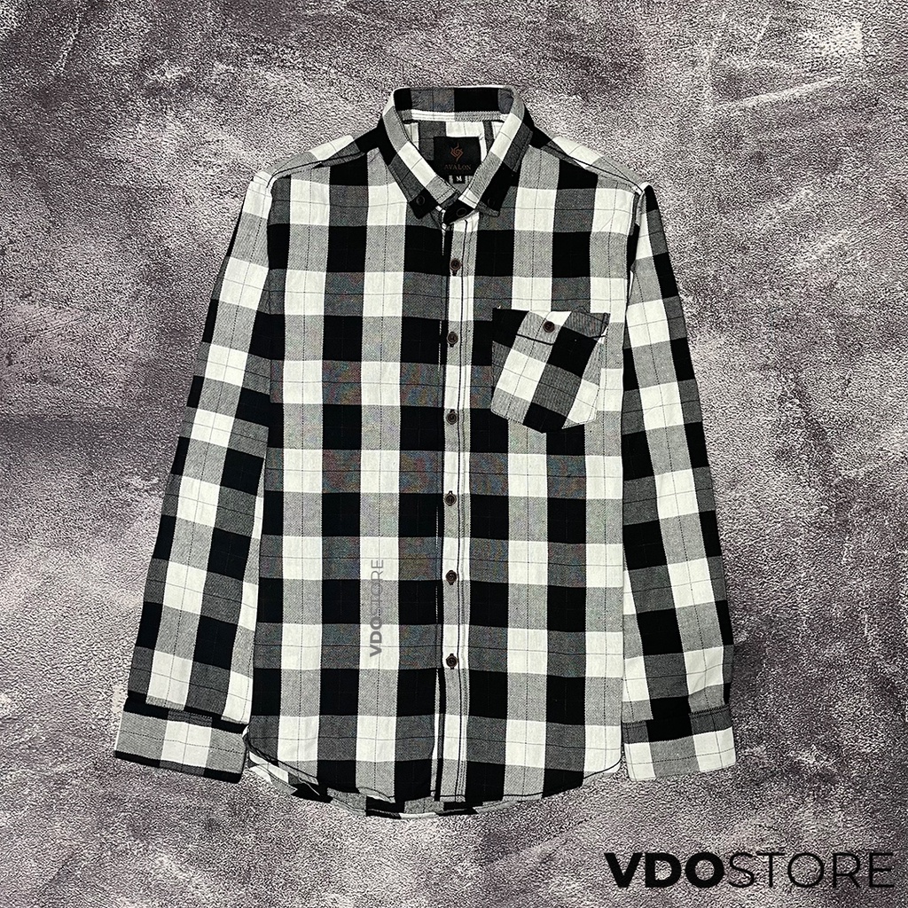 KEMEJA FLANEL PRIA 16B CLASSIC KING - M L XL - KEMEJA LENGAN PANJANG VDOSTORE DEWASA BAJU FLANNEL TANGAN PANJANG HITAM NAVY ABU MOTIF KEMEJA COWOK MURAH DEWASA SANTAI TEBAL KUALITAS IMPORT BAJU CATUR PANEL FANEL