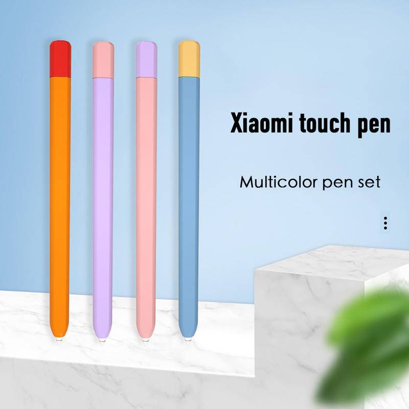 Soft Silicone Case Cover Untuk Xiaomi Smart Stylus Pen Pensil Dua Warna Pelindung Kulit Anti-Jatuh Shockproof Shell