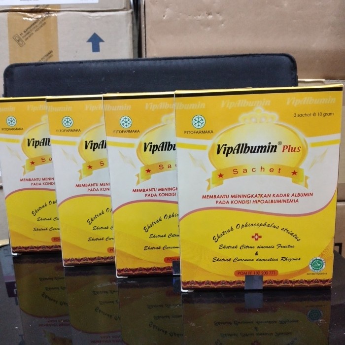 vip albumin plus sachet