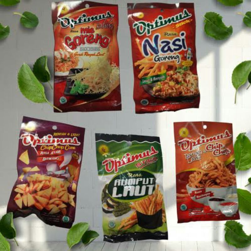 

Optimus Snack renyah dan lezat 1Pak isi 10Pcs