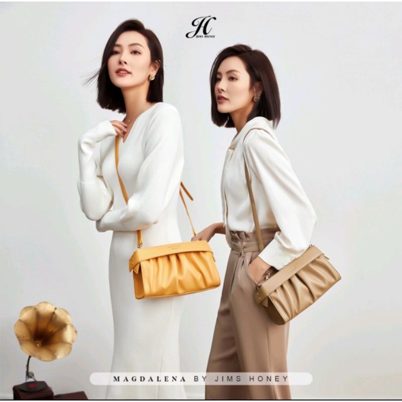 ANISASHAFA.OLSHOP MAGDALENA BAG JIMS HONEY