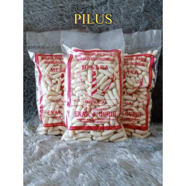 

KERUPUK PILUS IKAN TENGGIRI / KERUPUK KEMPLANG PALEMBANG / 250 GRAM