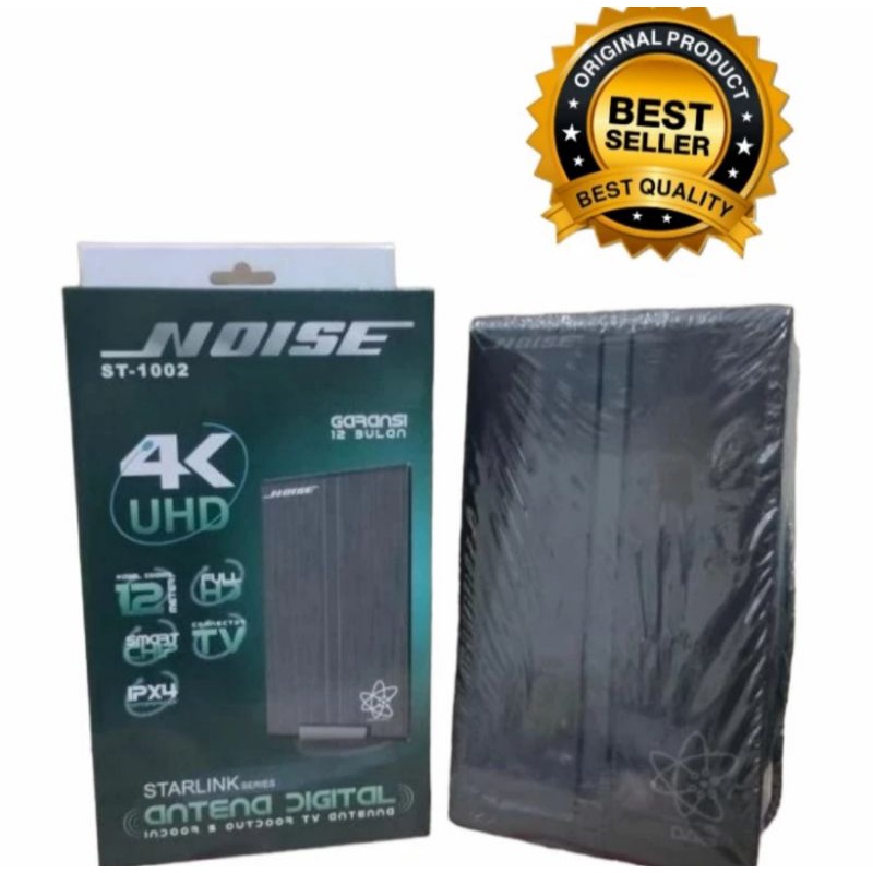 Antena TV Digital Indoor/Outdoor DVB T2 4K ST-1002 NOISE (Anti Petir)