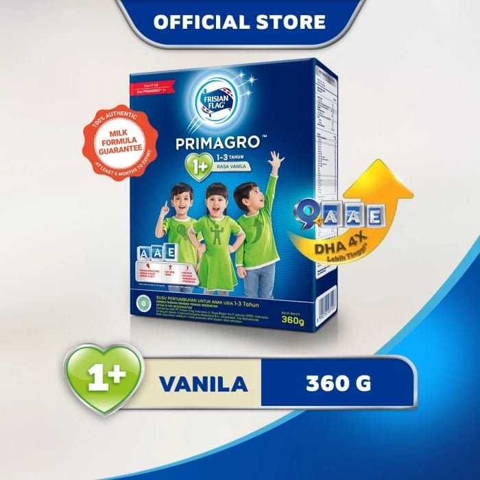 Frisian Flag Primagro 1+ 3+  360 gr / jelajah karya