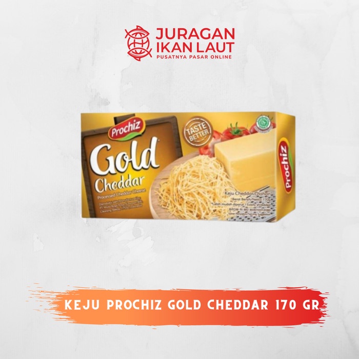 

Keju Prochiz Gold Cheddar - 170 Gram