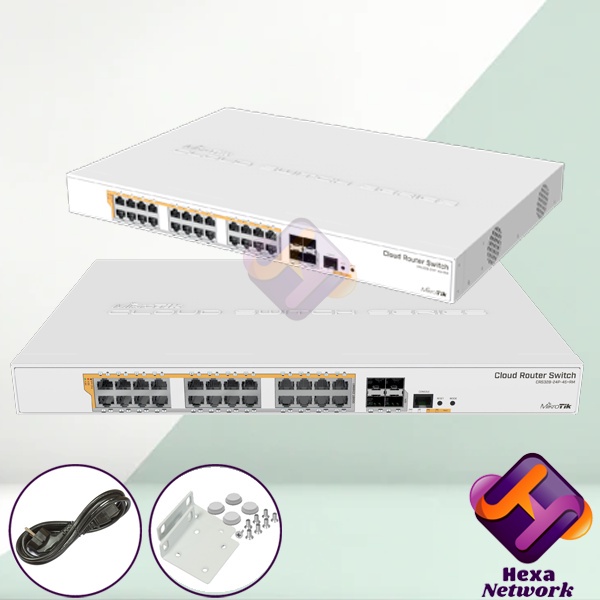 MikroTik CRS 328 24P 4S+ RM CRS328-24P-4S+RM