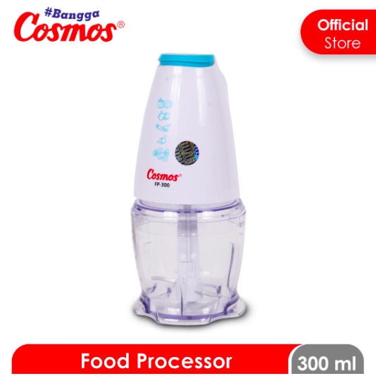 [ Cosmos ] Cosmos – Food Processor FP 300 ml - Biru