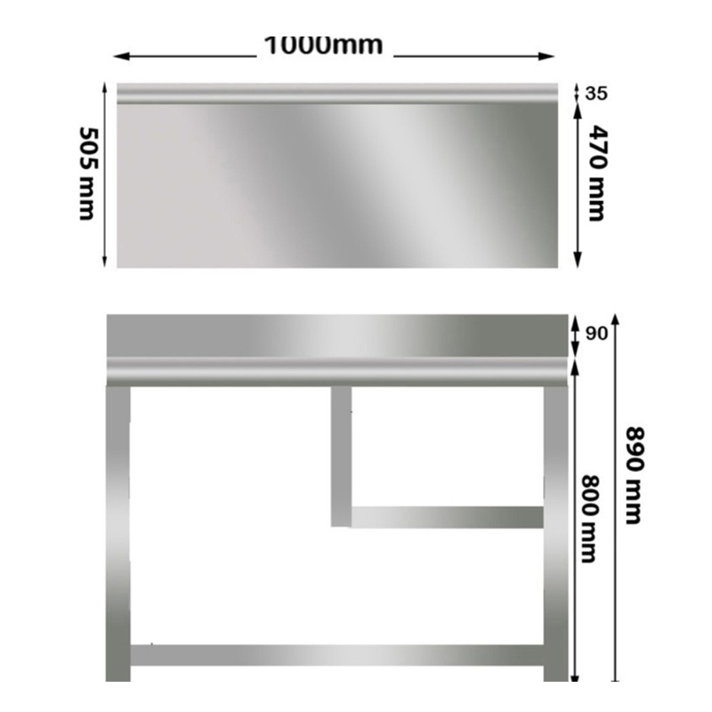 Meja Stainless Steel MrDapur MS 2