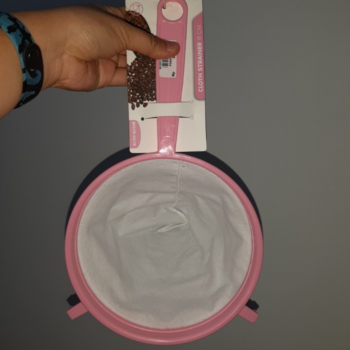 (:(:(:(] saringan teh/kopi kain Ca Talina 18cm