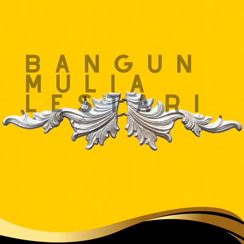 ORNAMEN PAGAR TEMPA ALUMINIUM100%