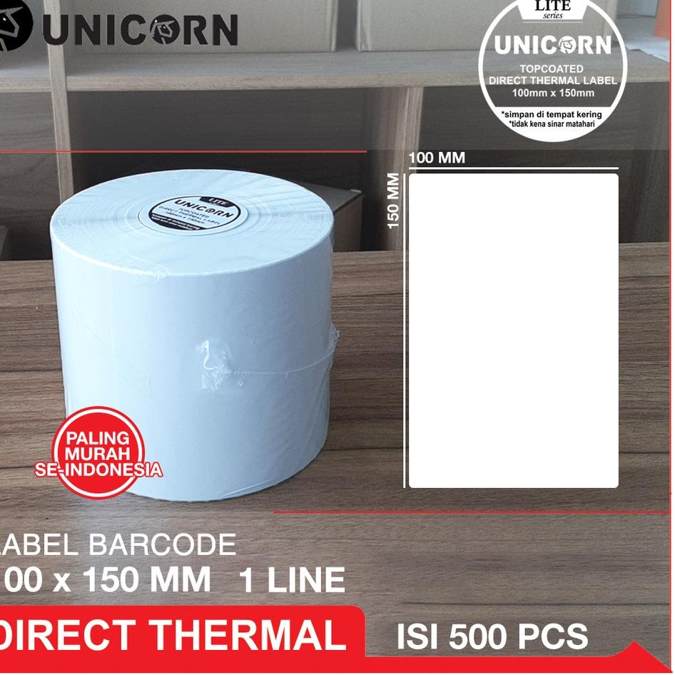 

Garansi Sampai Stiker Label Resi Thermal 100x150 / 100 x 150 mm / 100x150mm / A6 / 10X15CM / 10 X 15 CM / 10X15 CM