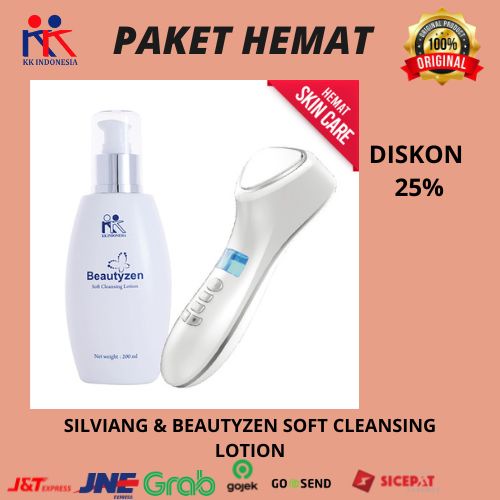 Paket Hemat SILVIANG + Soft Cleansing Lotion 200ml Beautyzen Original KK Indonesia