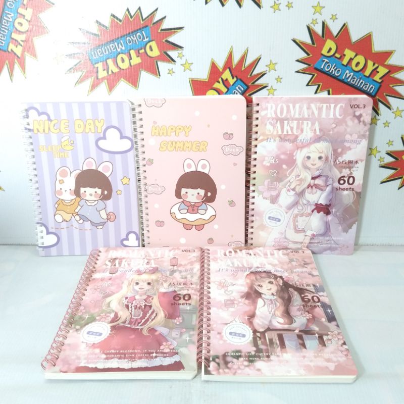 Jual Buku Diary Karakter Shopee Indonesia