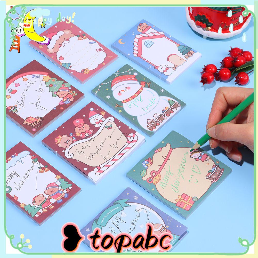 Top 50lembar Tearable Sticky Notes DIY Tab Strip Indeks Bendera Paster Stiker Loose-leaf