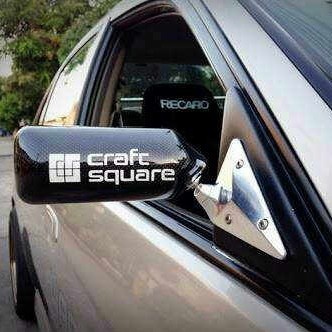 Spion F1 Craft Square Real Carbon Kaki Silver