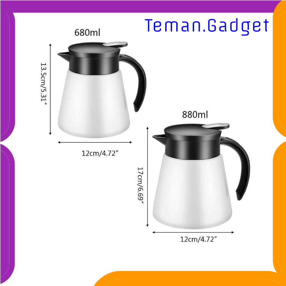 TG - DPR OOTDTY Teko Air Pitcher Thermos Double Wall Vacuum 880ml - OD-310