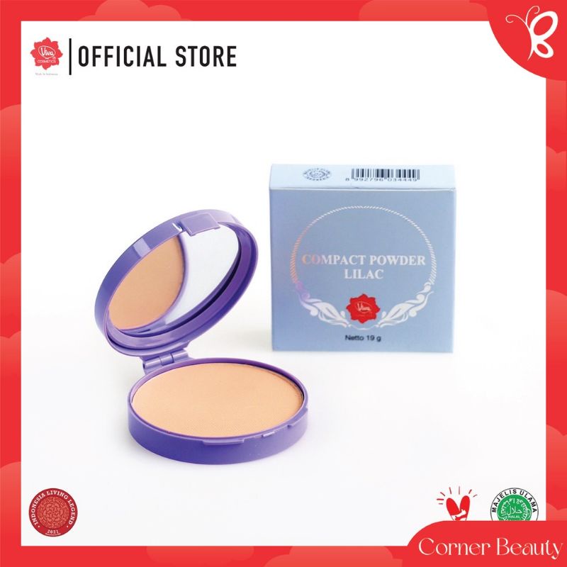 Viva Compact Powder Lilac 19g Original