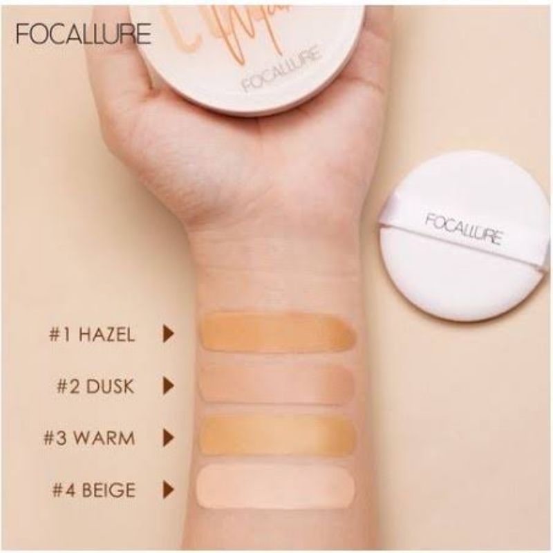 FOCALLURE COVER MATTE LONGLASTING CUSHION FOUNDATION