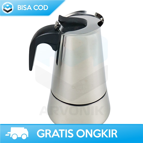 ALAT PEMBUAT KOPI MOKA POT COFFEE MAKER ESPRESSO 300ML HIGH QUALITY