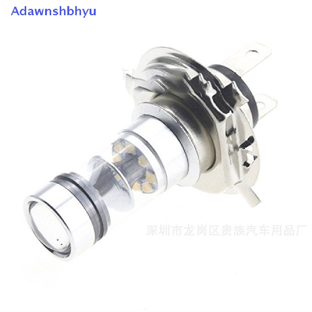 Adhyu H4 100W 20LED Bulb Hi/Lo Beam HID 6000K Putih Lampu Depan Motor High Power ID