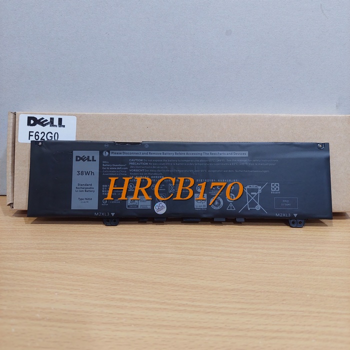 Baterai Laptop Dell Vostro 5370 Series Dell Inspiron 13 5370 ( F62G0 ) -HRCB