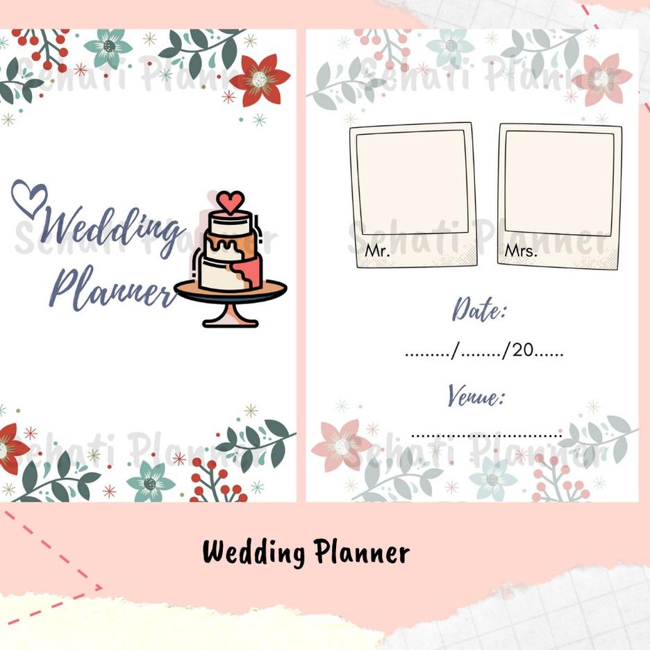 

RBTR-66 Wedding Planner / Kertas Binder Loose Leaf A5 & B5 / Isi Kertas File / Sehati Planner Produk Terkini