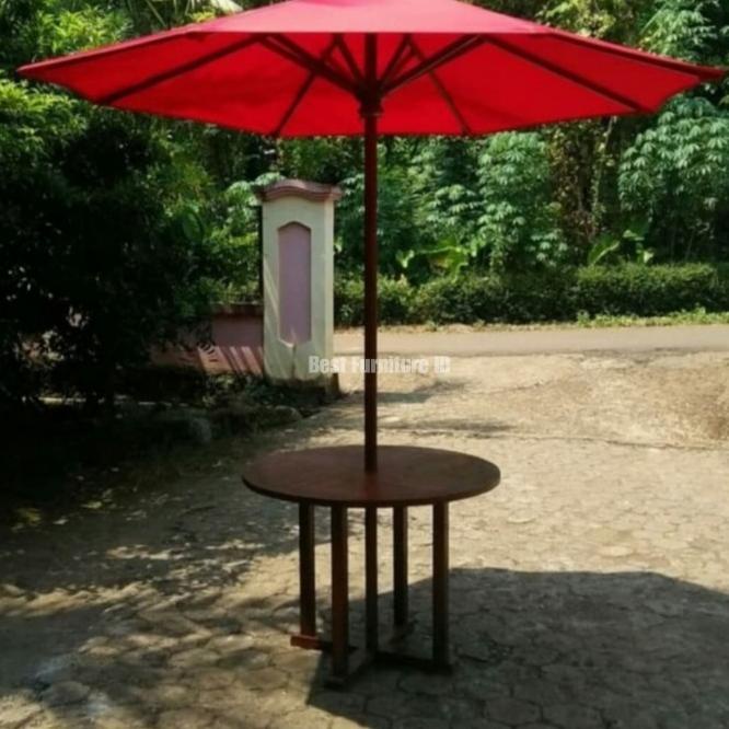 Meja Payung Taman Outdoor