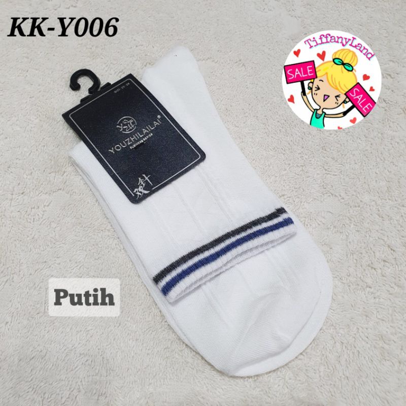 kaos kaki panjang pria katun kk Y006