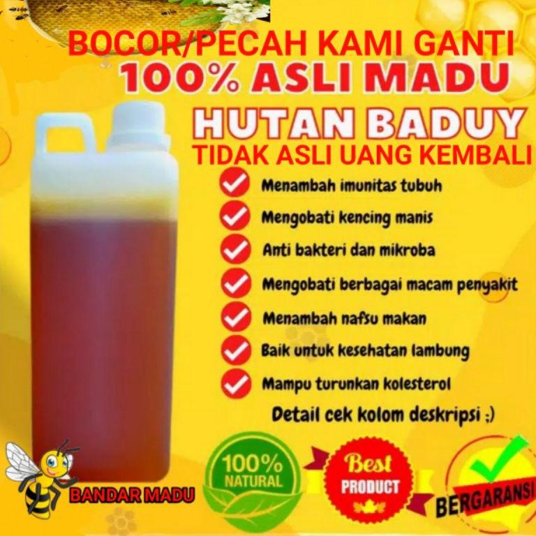 

HOT PRODUCTS MADU BADUY RAW HONEY 100% MADU ASLI DAN MURNI 1 KG(FREE KARDUS + FREGILE) ,.,.,.,,