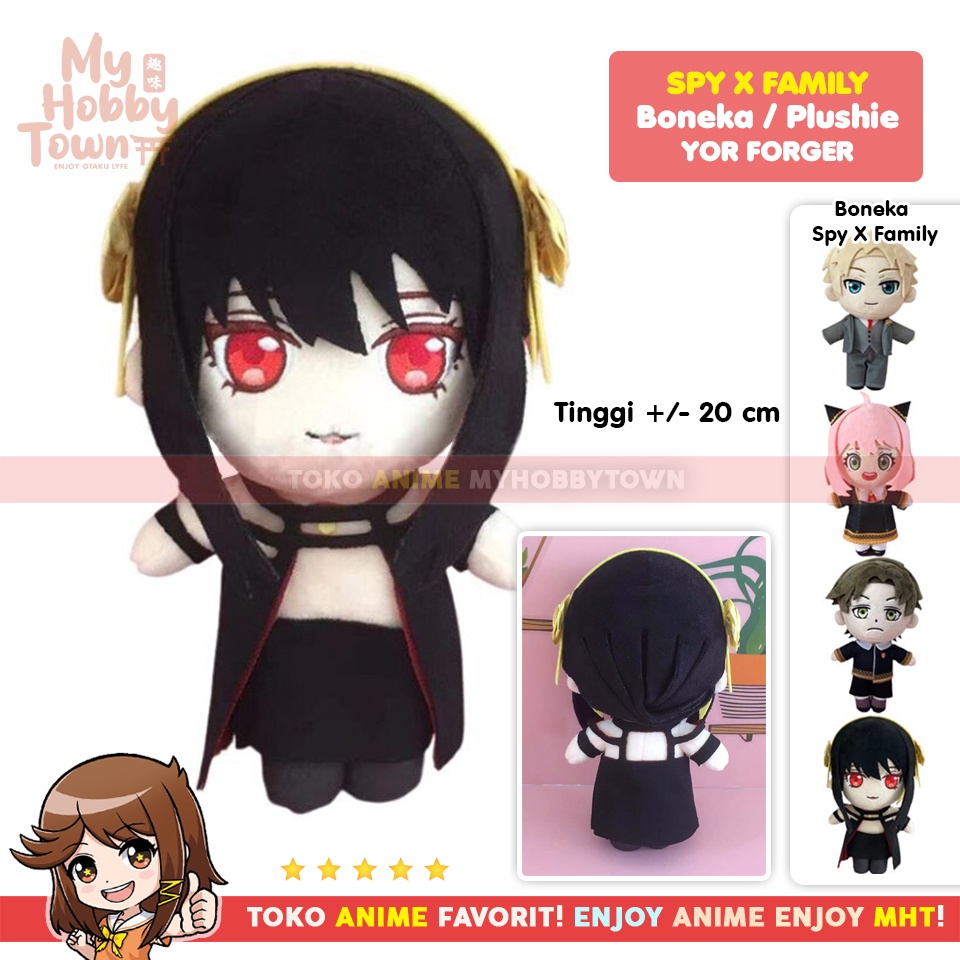 Boneka Yor Forger Spy X Family Karakter Anime Cosplay