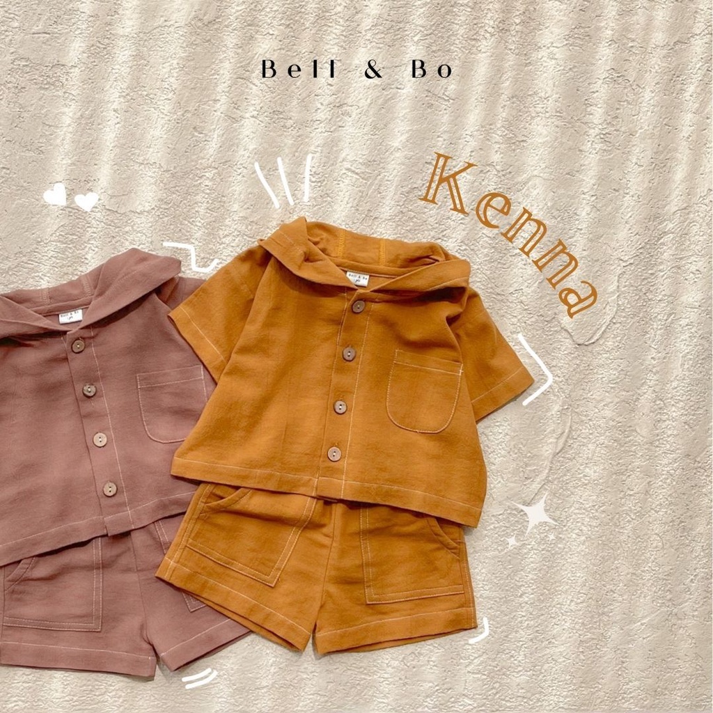 Bell &amp; Bo - Kenna Hoodie Set / Setelan Anak Hoodie